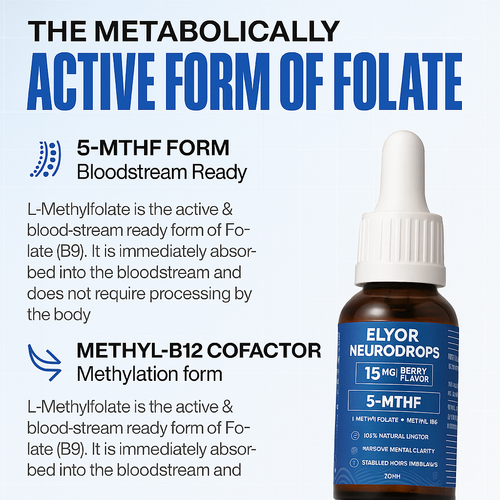 Elyor™ NeuroDrops – Fast-Acting Cognitive Support in Every Drop