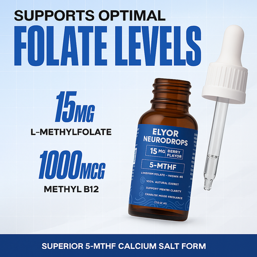 Elyor™ NeuroDrops – Fast-Acting Cognitive Support in Every Drop