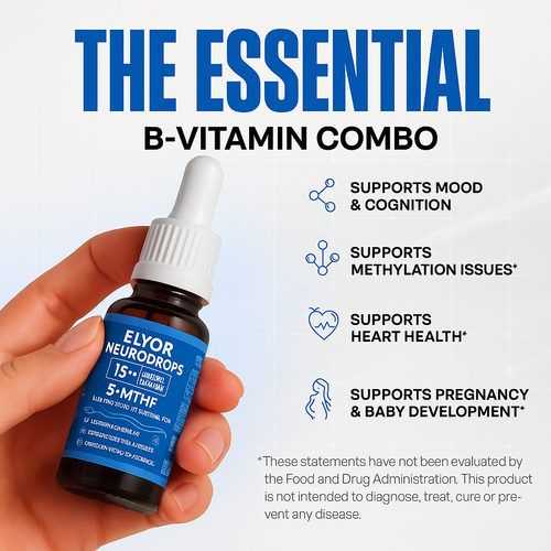 Elyor™ NeuroDrops – Fast-Acting Cognitive Support in Every Drop